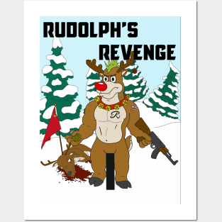 Rudolph’s Revenge Posters and Art